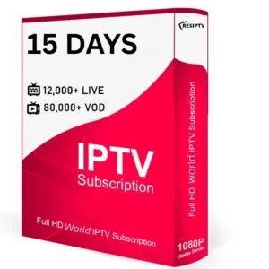15 Days IPTV Subscription